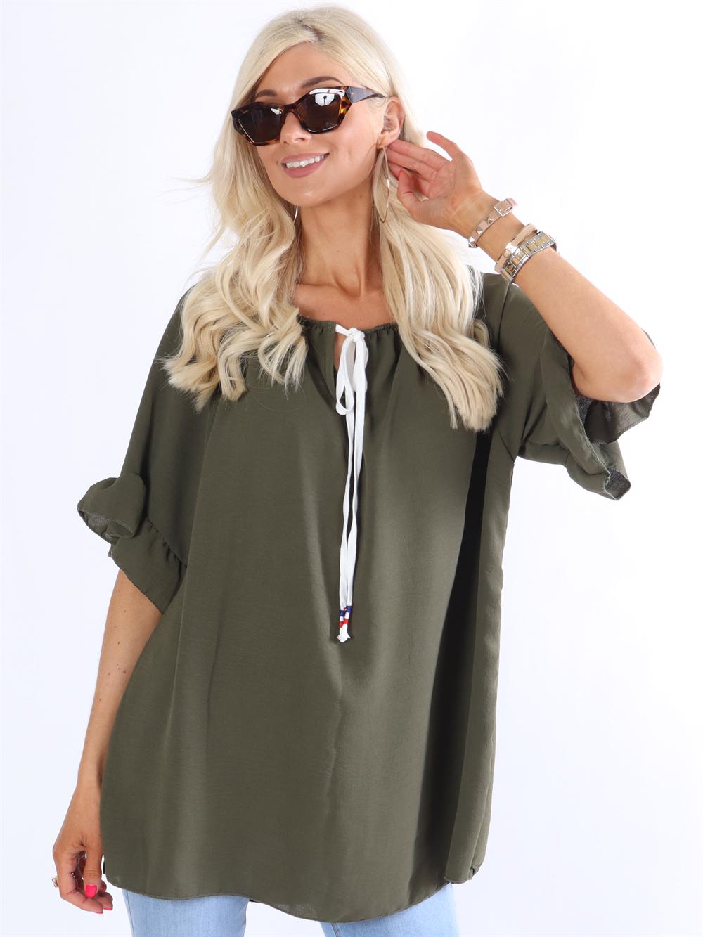 Yda - Tunika med liten band med knytband framtill